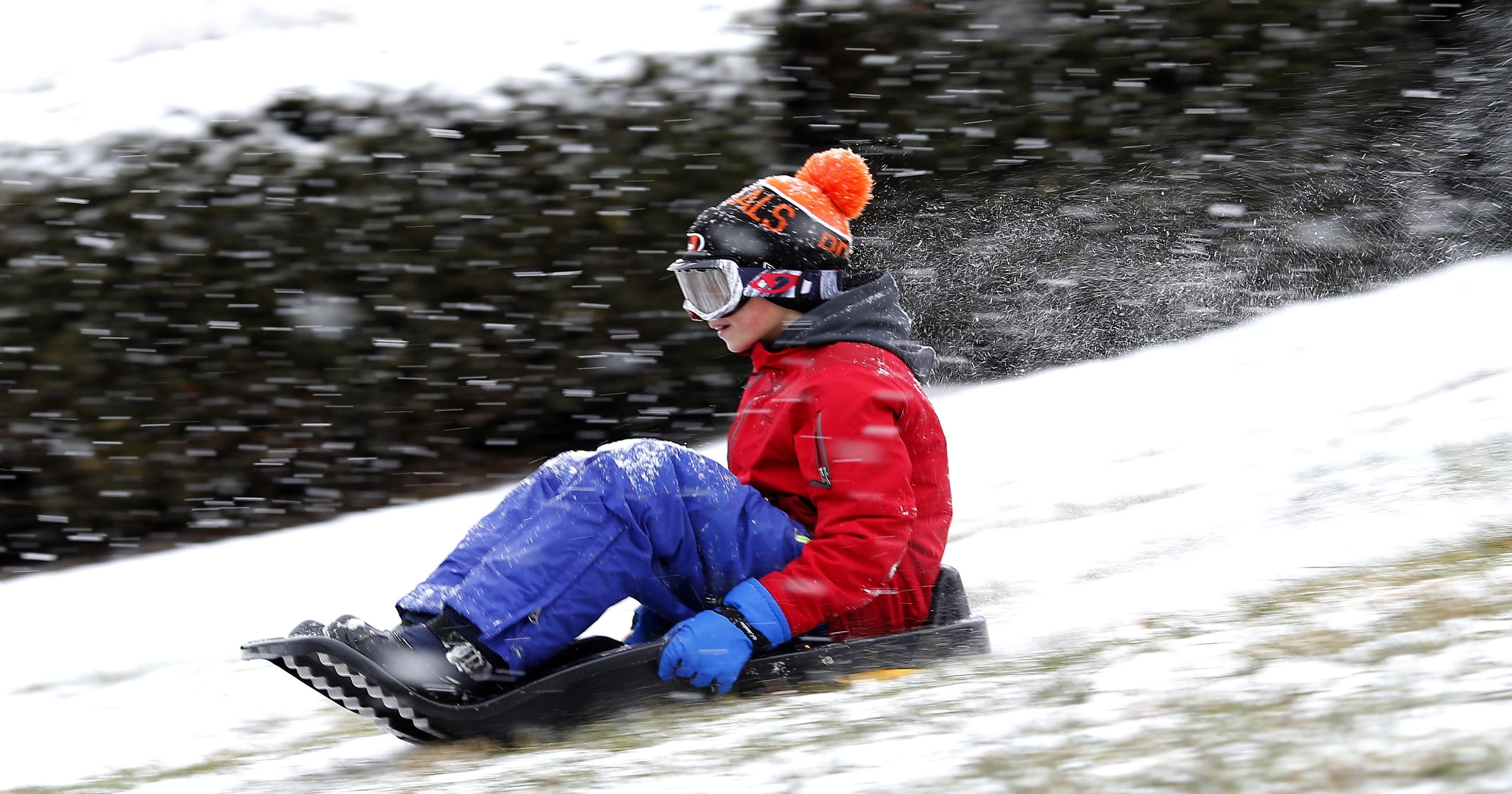 Sledding hills near me: Sledding? Sled riding? Where to go in snow