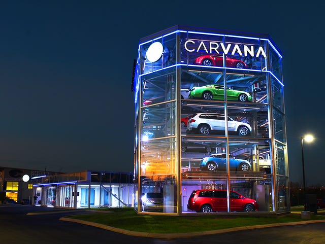 Carvana Vending Machine Spins Used Car Industry On New Path