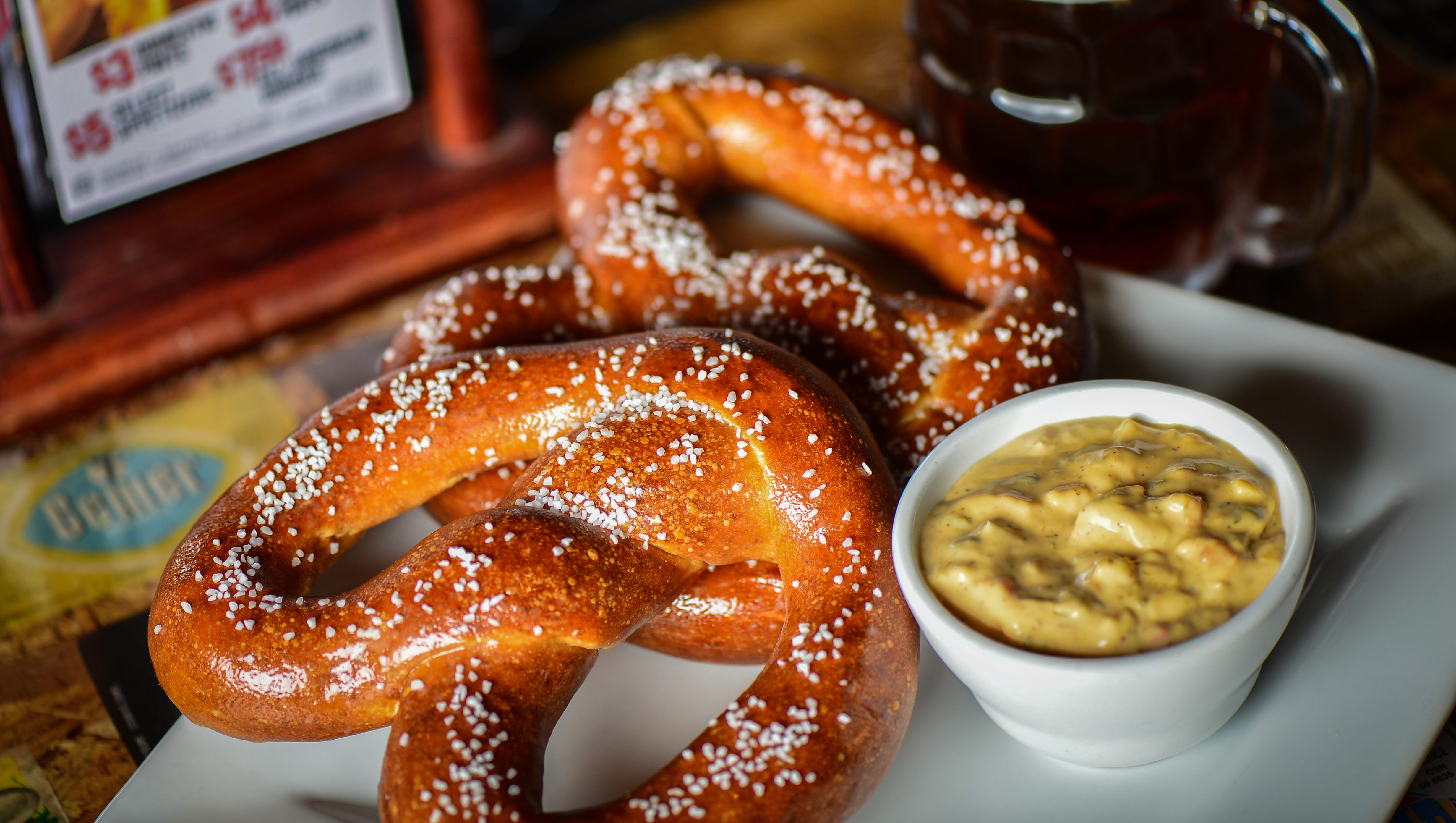 National Pretzel Day Phoenix restaurants for best soft pretzels