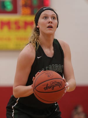 Madison's Rebecca Phelps returns as one of three starters for the Madison Lady Rams in girls basketball this season.