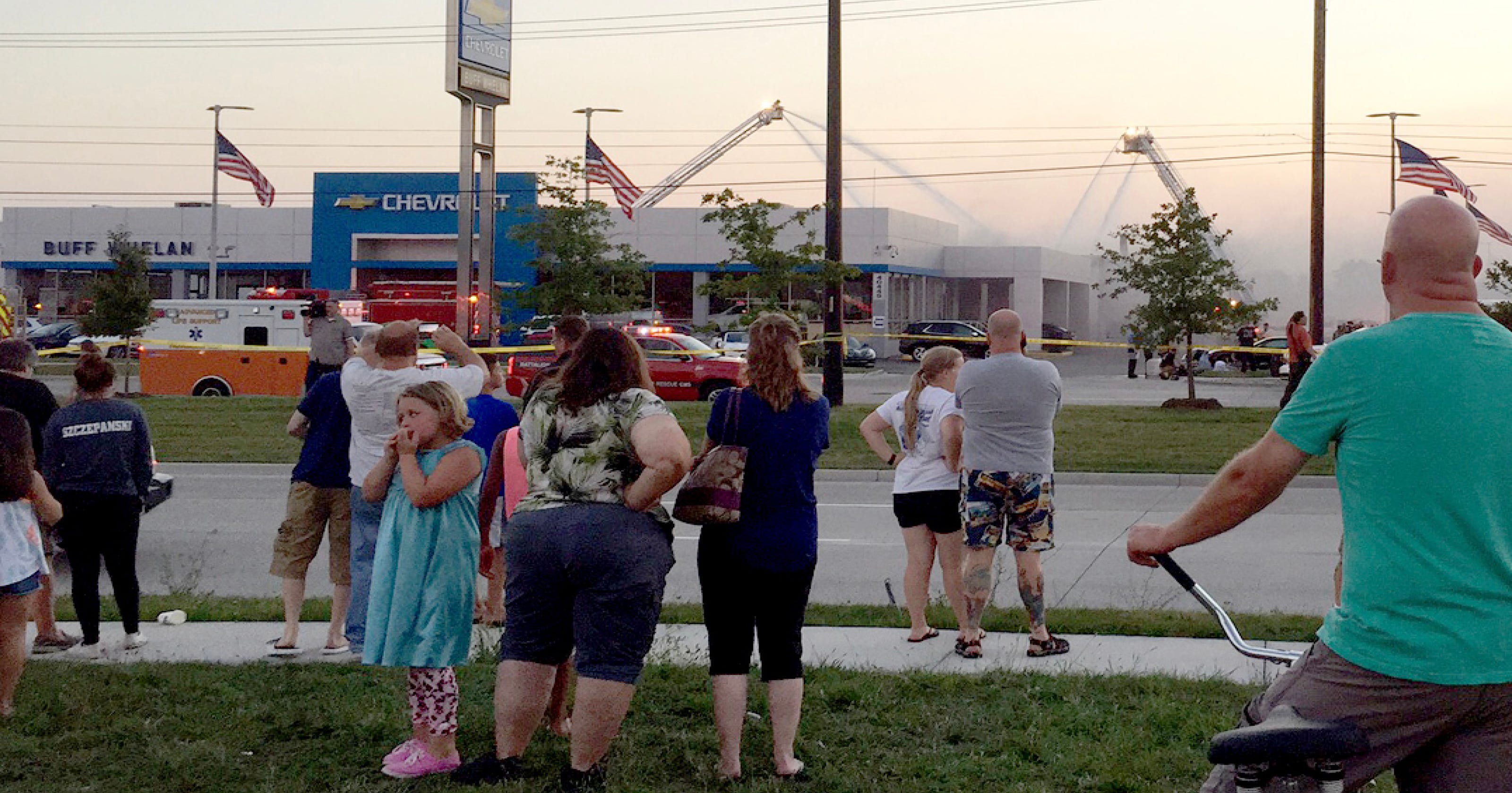 Cleaning Crew Boo Boo Touches Off Raging Fire At Chevrolet