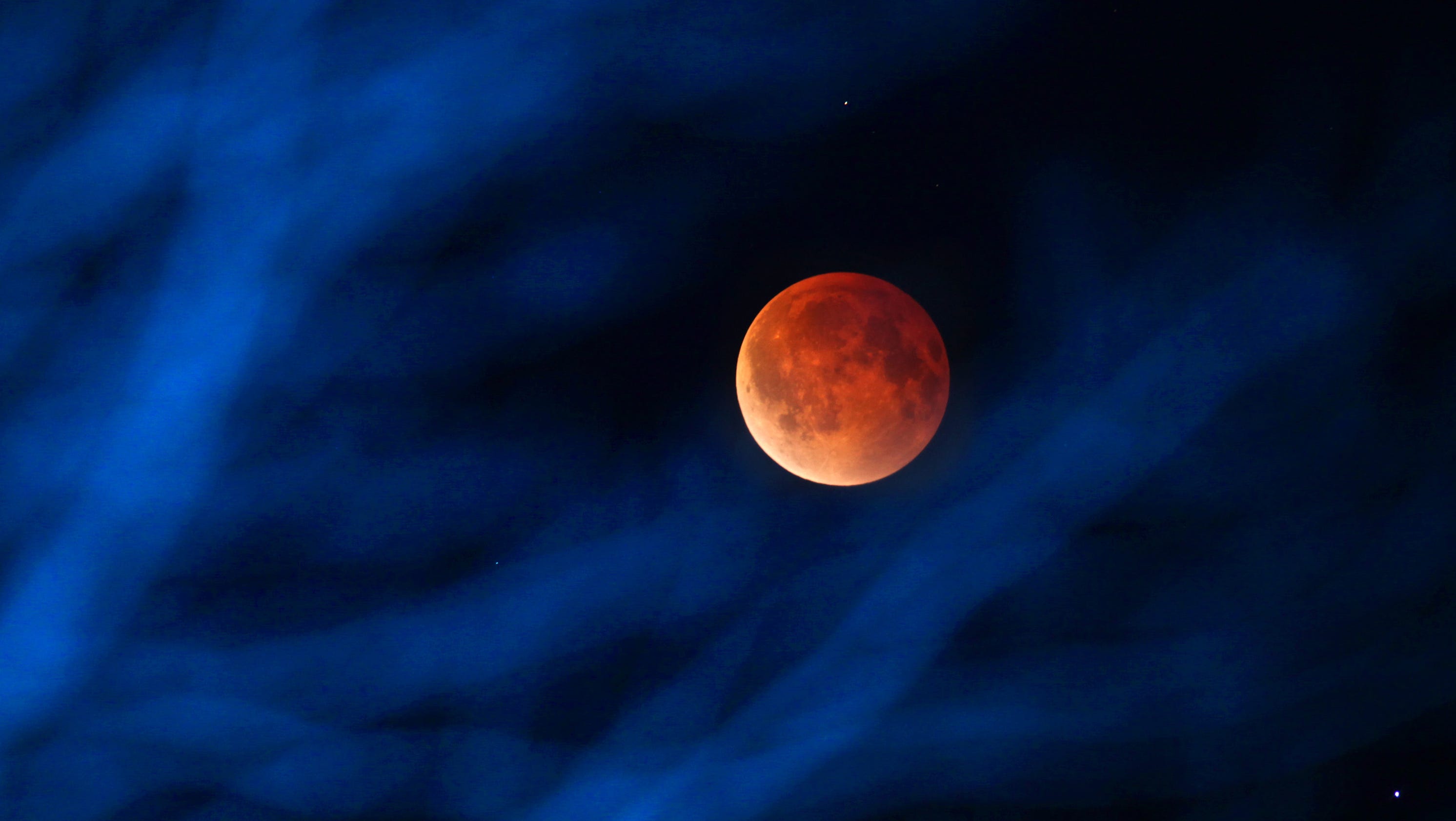 Blood moon on April 15