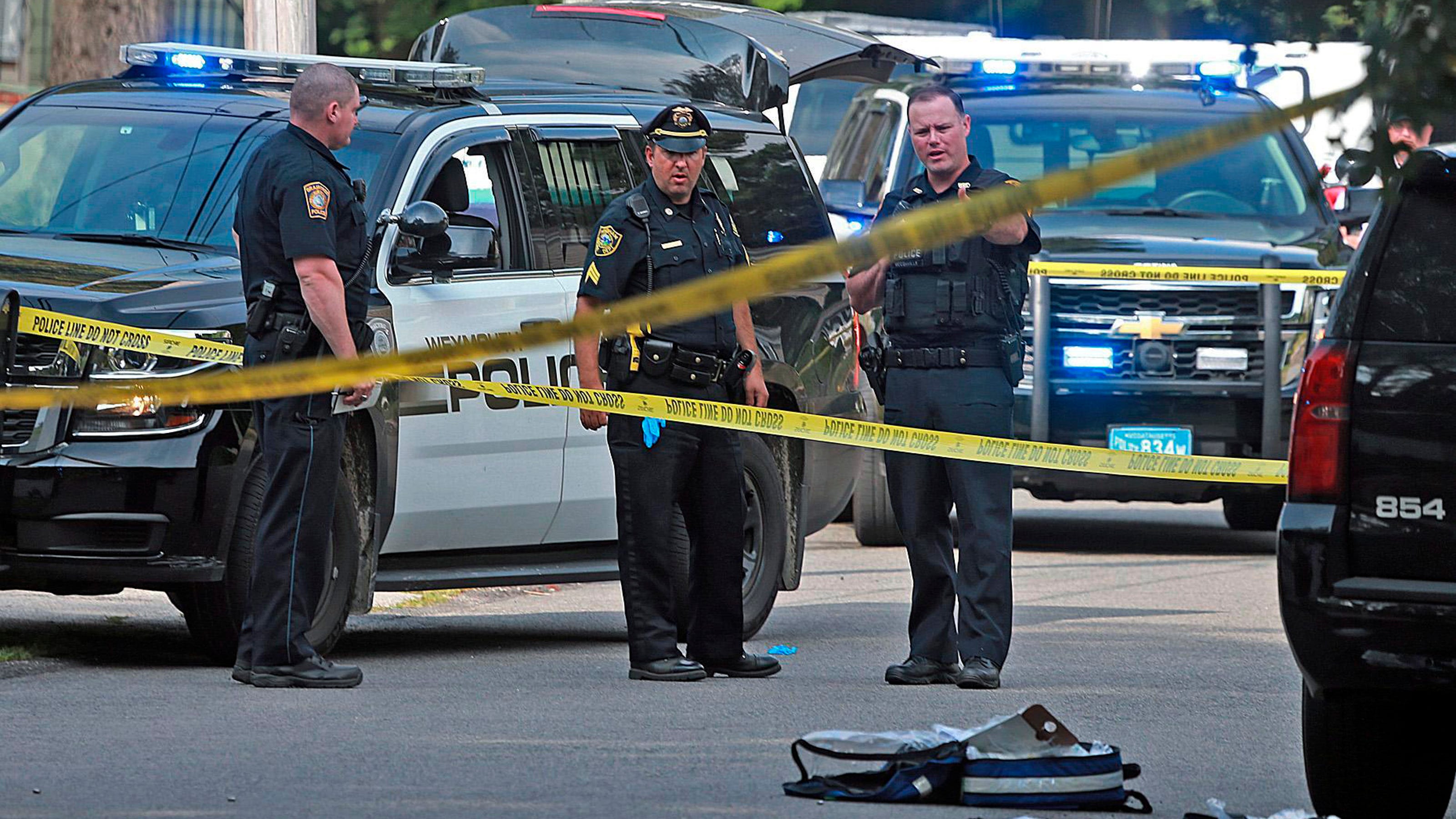 Massachusetts Police Officer Bystander Killed In Shooting