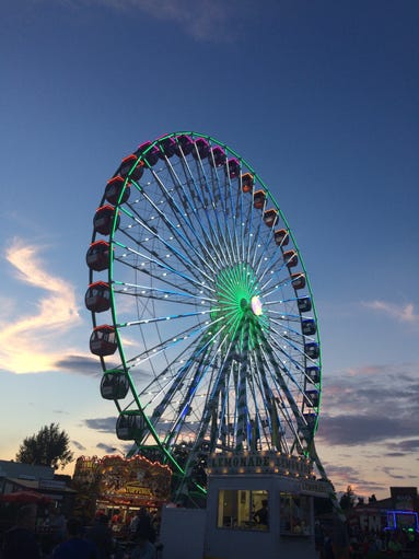 The WonderWheel Ferris wheel is a new attraction at