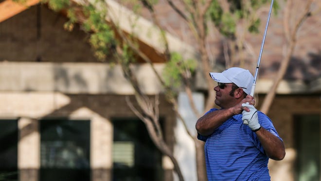 Jack Graves is shown in a file photo at the Bentwood Country Club partnership. He and partner Jason Ball are currently in third place heading into Saturday's final round.