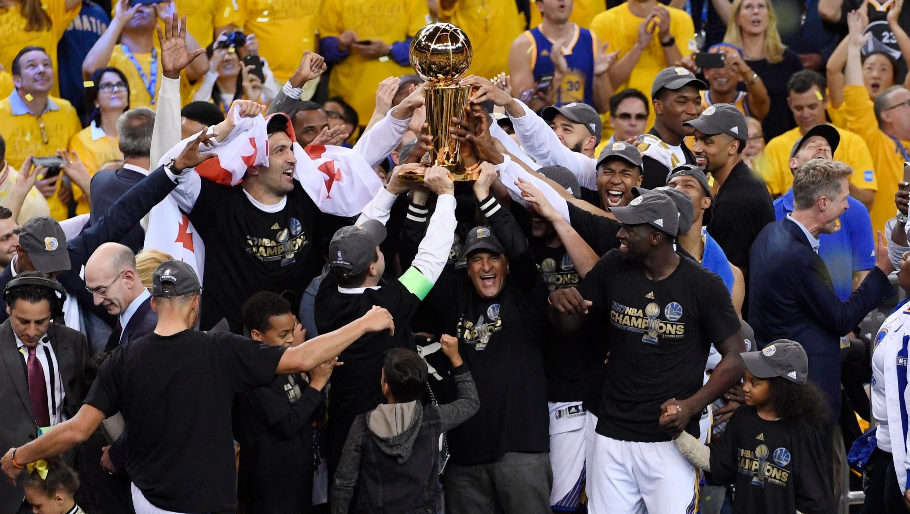NBA champions: Golden State Warriors dethrone Cleveland Cavaliers