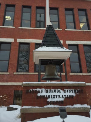 The Wausau School District administration building on Jan. 8, 2016.