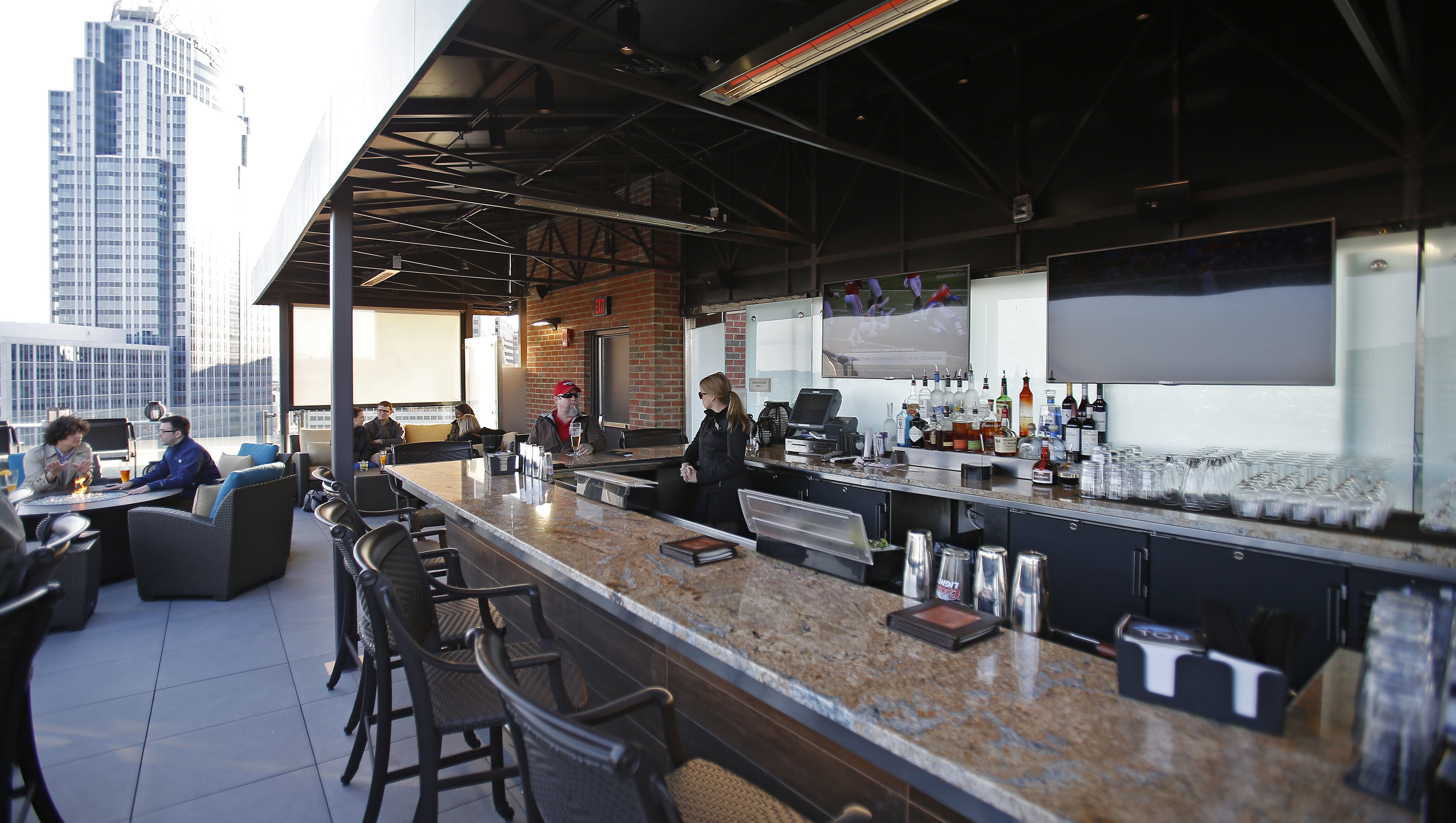 Cincinnati bars with rooftop views