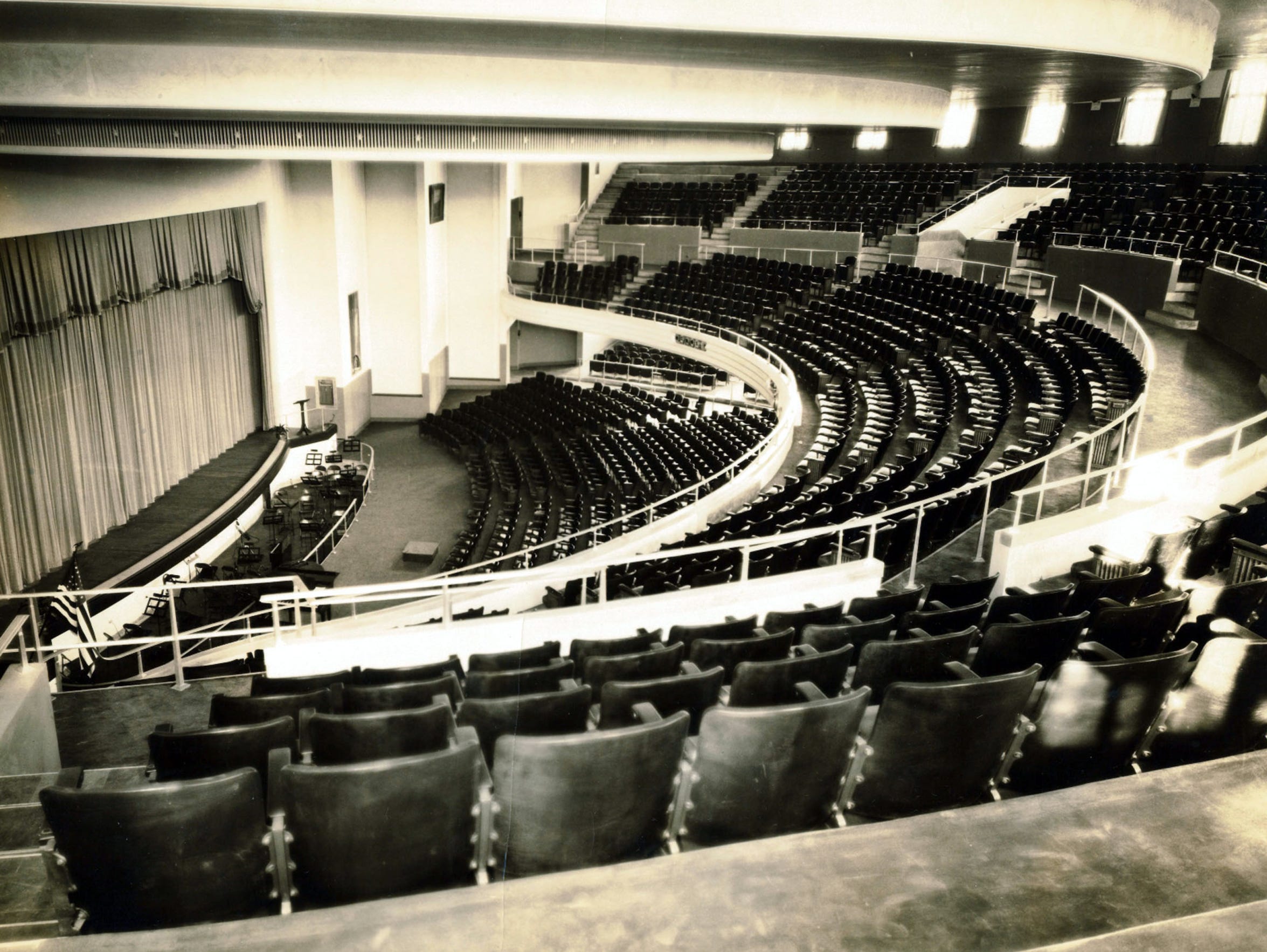 Mount Vernon auditorium: Revival in the wings