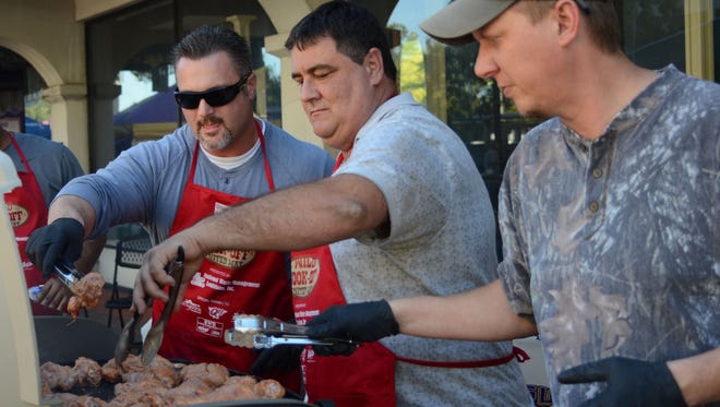 The D'Argent Companies team competes in the 2014 Wild Cook-Off