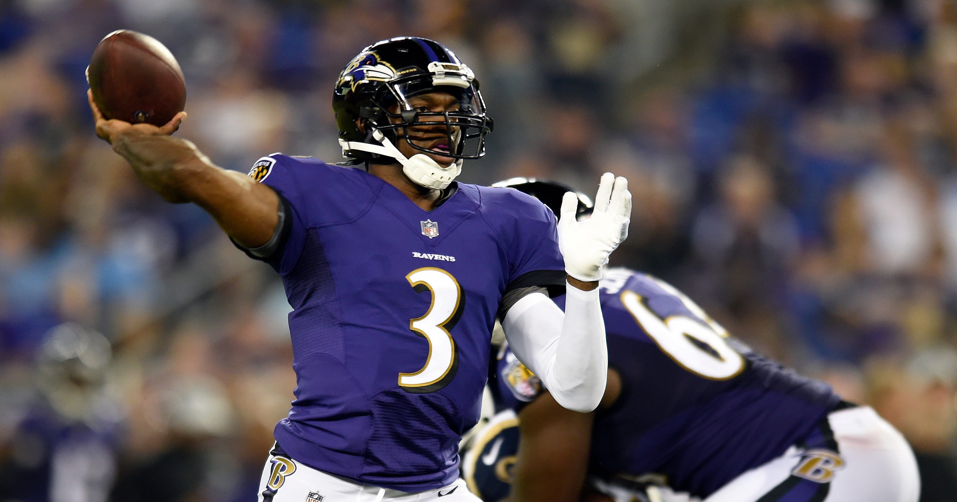 If Flacco can't go, Jackson and RG3 ready to roll for Ravens