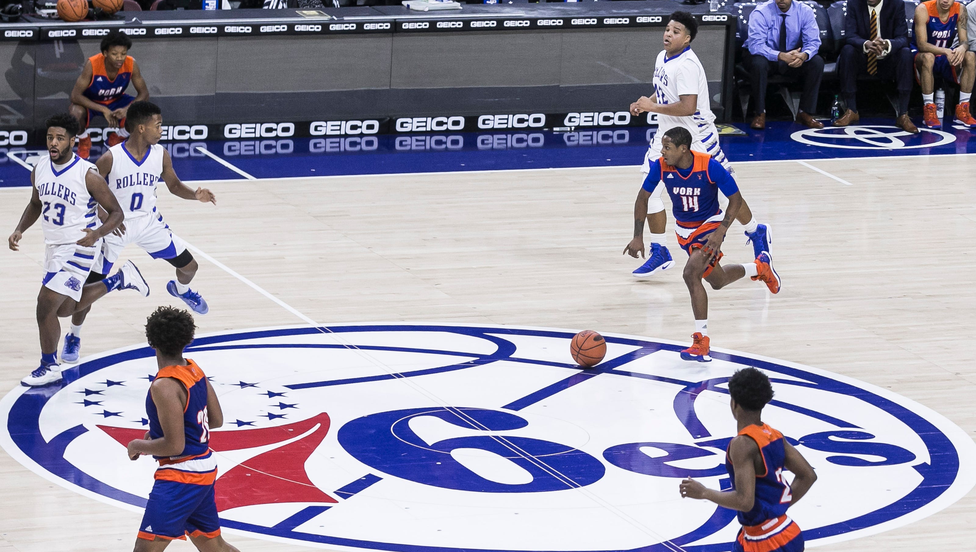 York High Boys Basketball To Play In Philly Again Prior To 76ers Game