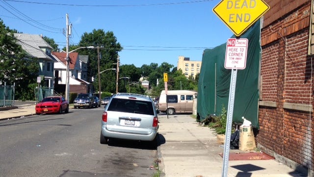 Morris Street in New Rochelle, where a 23-year-old man was stabbed during a Fourth of July block party that turned ugly, police said.