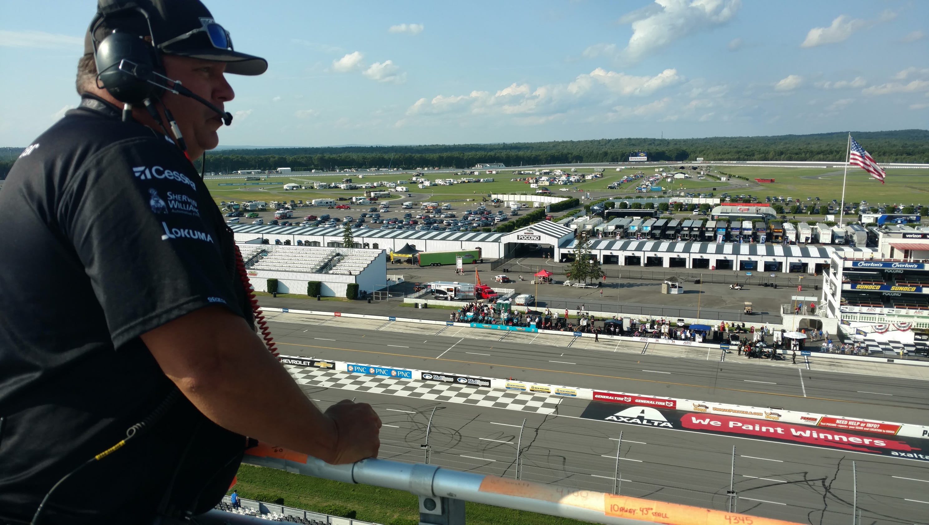 Behind the scenes with IndyCar spotters 'The second most stressful job