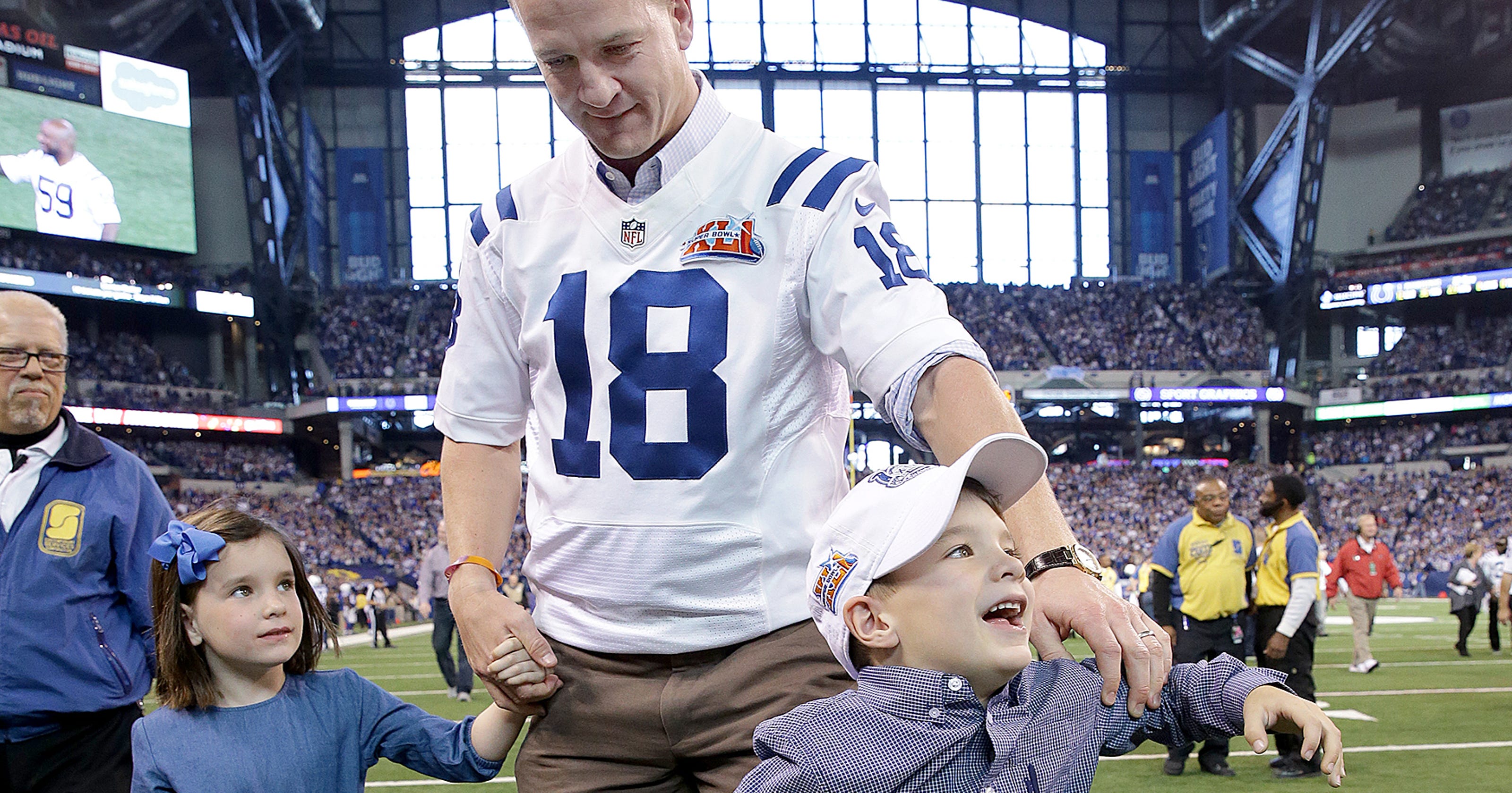 Peyton Manning's family