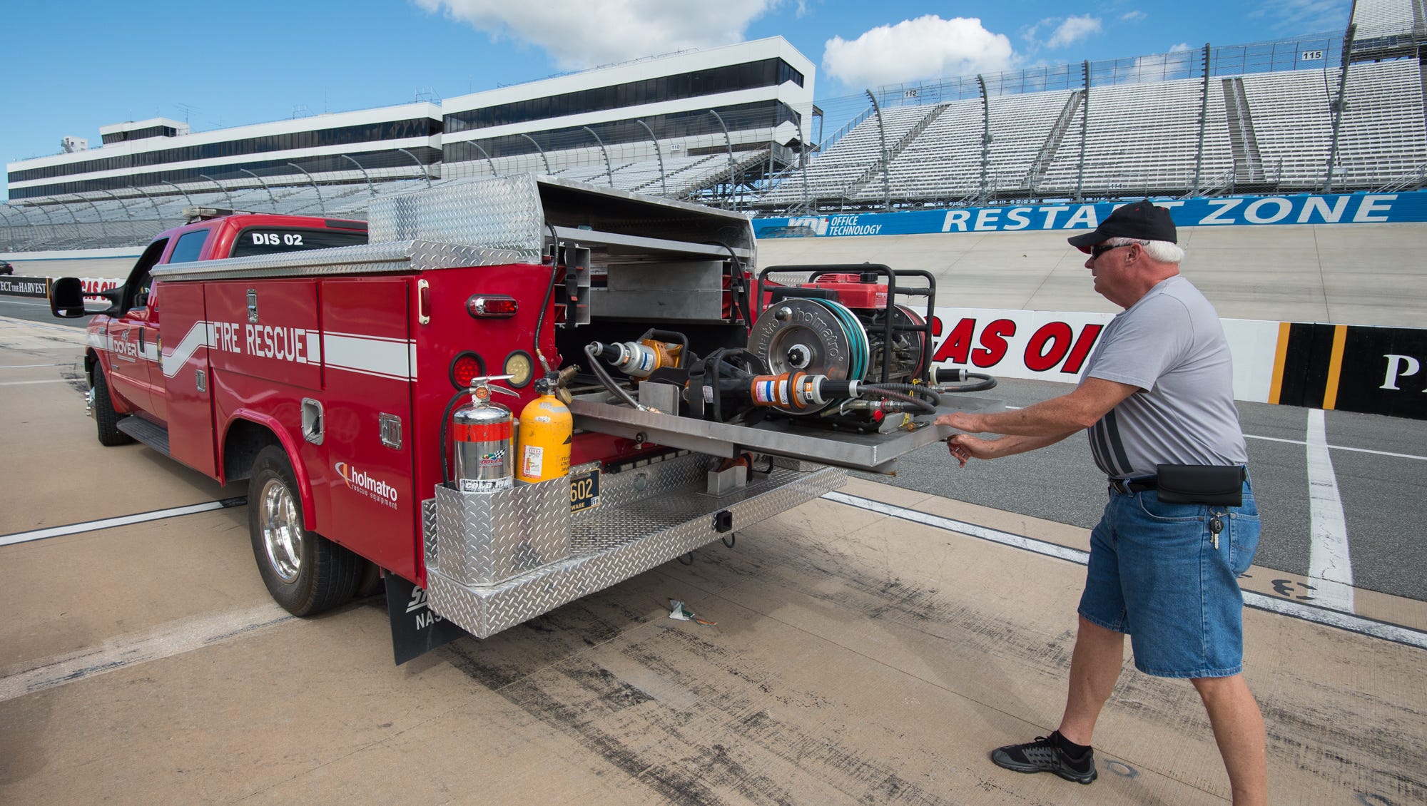 Dover Speedway fire-rescue crews ready for anything on race weekend