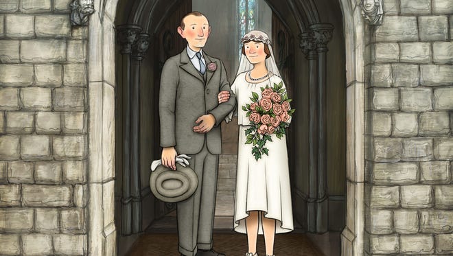 A still image from the animated film Ethel and Ernest by director Roger Mainwood.