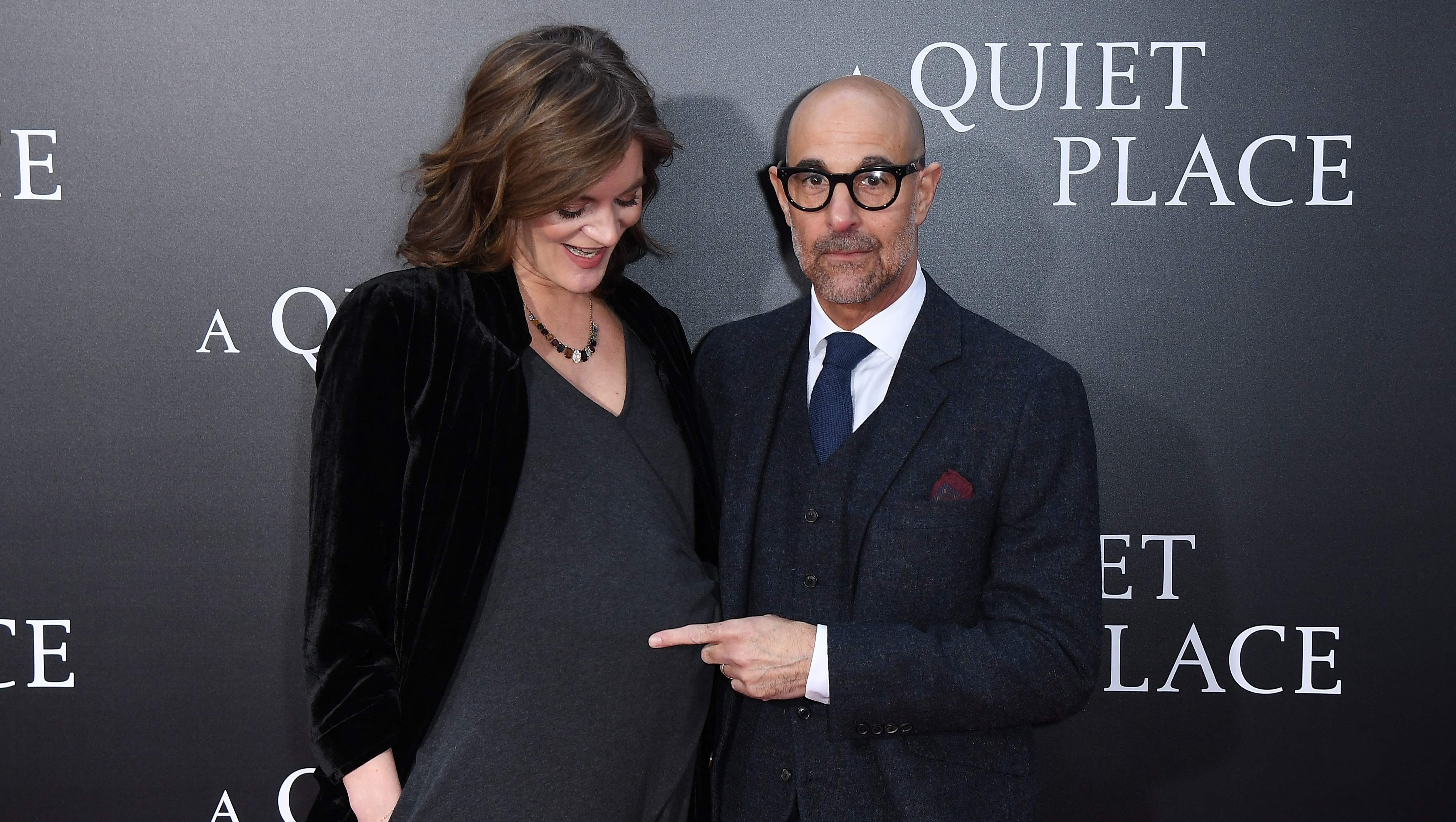 Stanley Tucci And Wife Felicity Blunt Welcome Daughter Emilia Giovanna