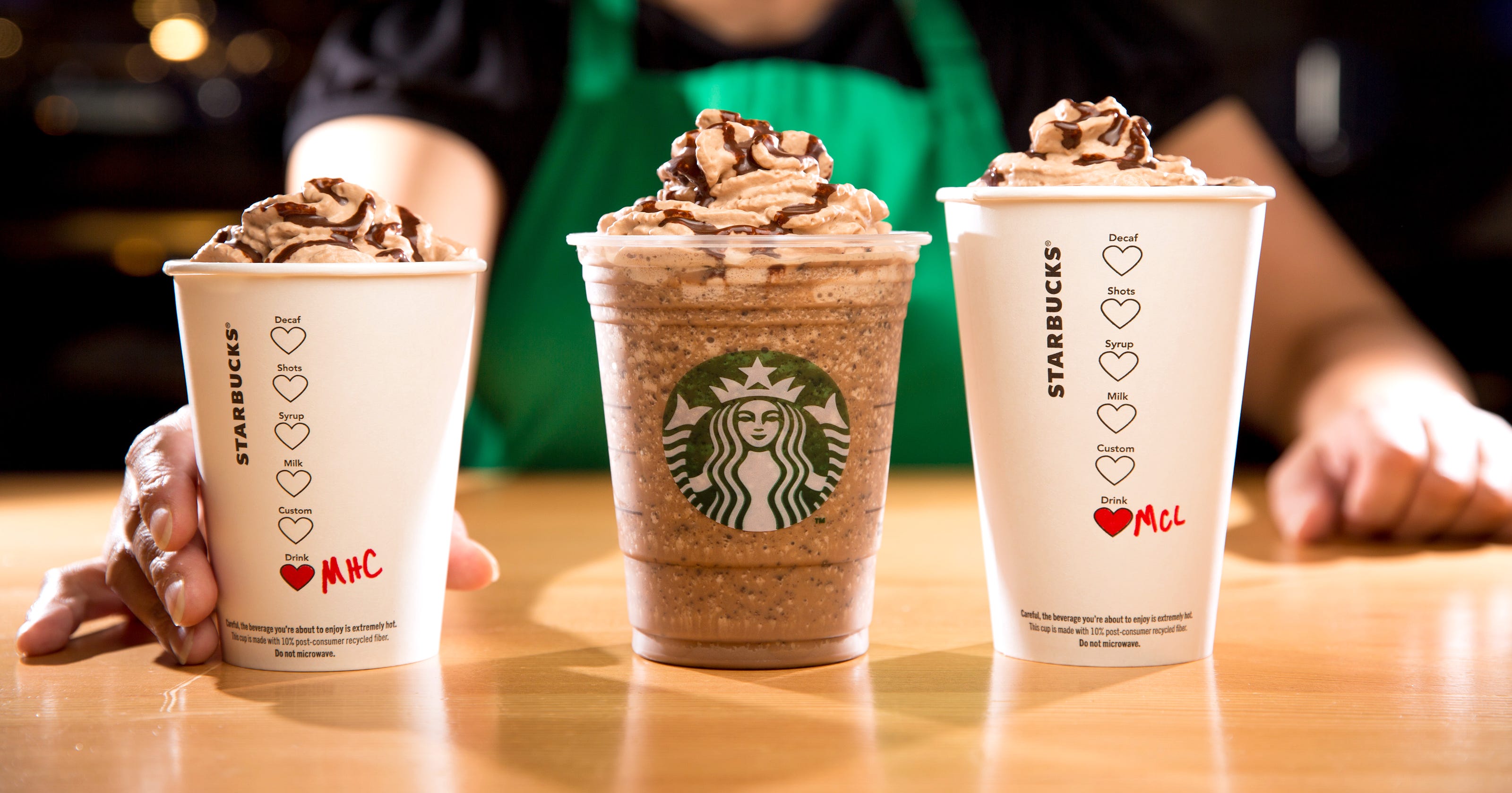 Starbucks unveils 'molten' chocolate drinks for chocolate lovers ahead of Valentine's Day