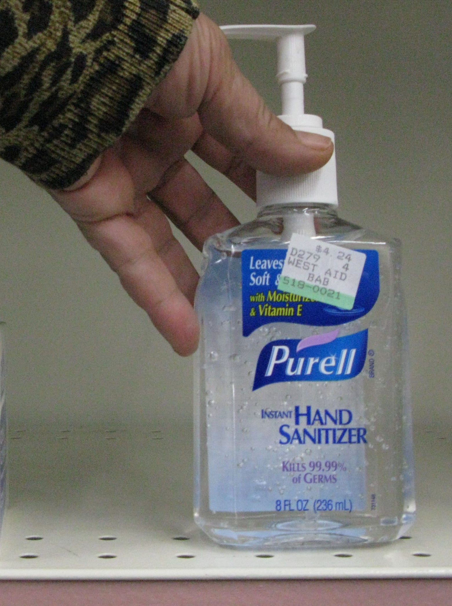 Little kids getting drunk on fruity hand sanitizers