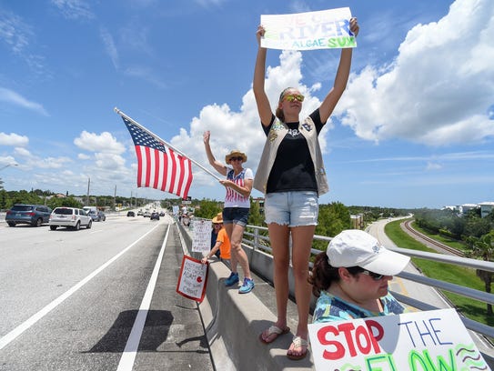 Concerned local citizens rallied against the toxic