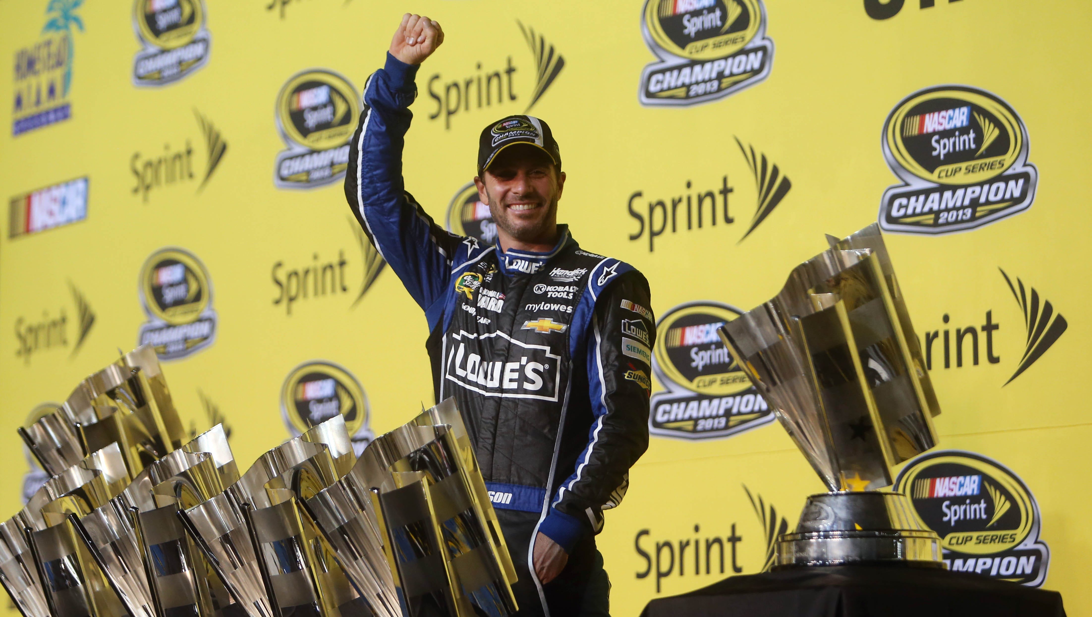 James And The Winner Of The 2016 Sprint Cup Championship Is