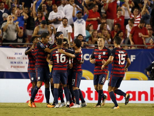 Soccer: 2017 CONCACAF Gold Cup-USA at Martinique