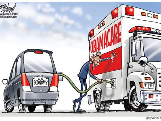 Obamacare’s Drain On The Economy