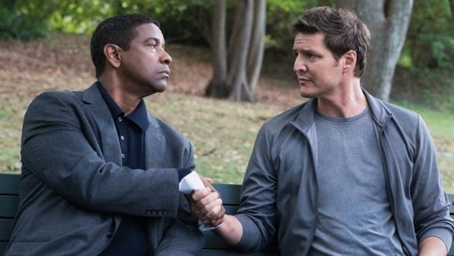 Denzel Washington and Pedro Pascal in "The Equalizer 2."