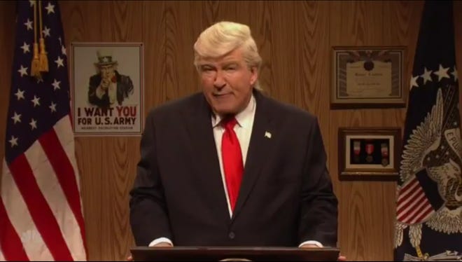 Alec Baldwin as Pres. Donald Trump on Saturday Night Live