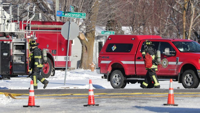 The Appleton Fire Department responded to a gas leak on Wisconsin Avenue on Tuesday morning. Wm. Glasheen/USA TODAY NETWORK-Wisconsin