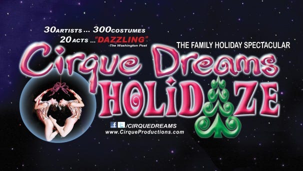 20% Off Tickets to Cirque Dreams Holidaze