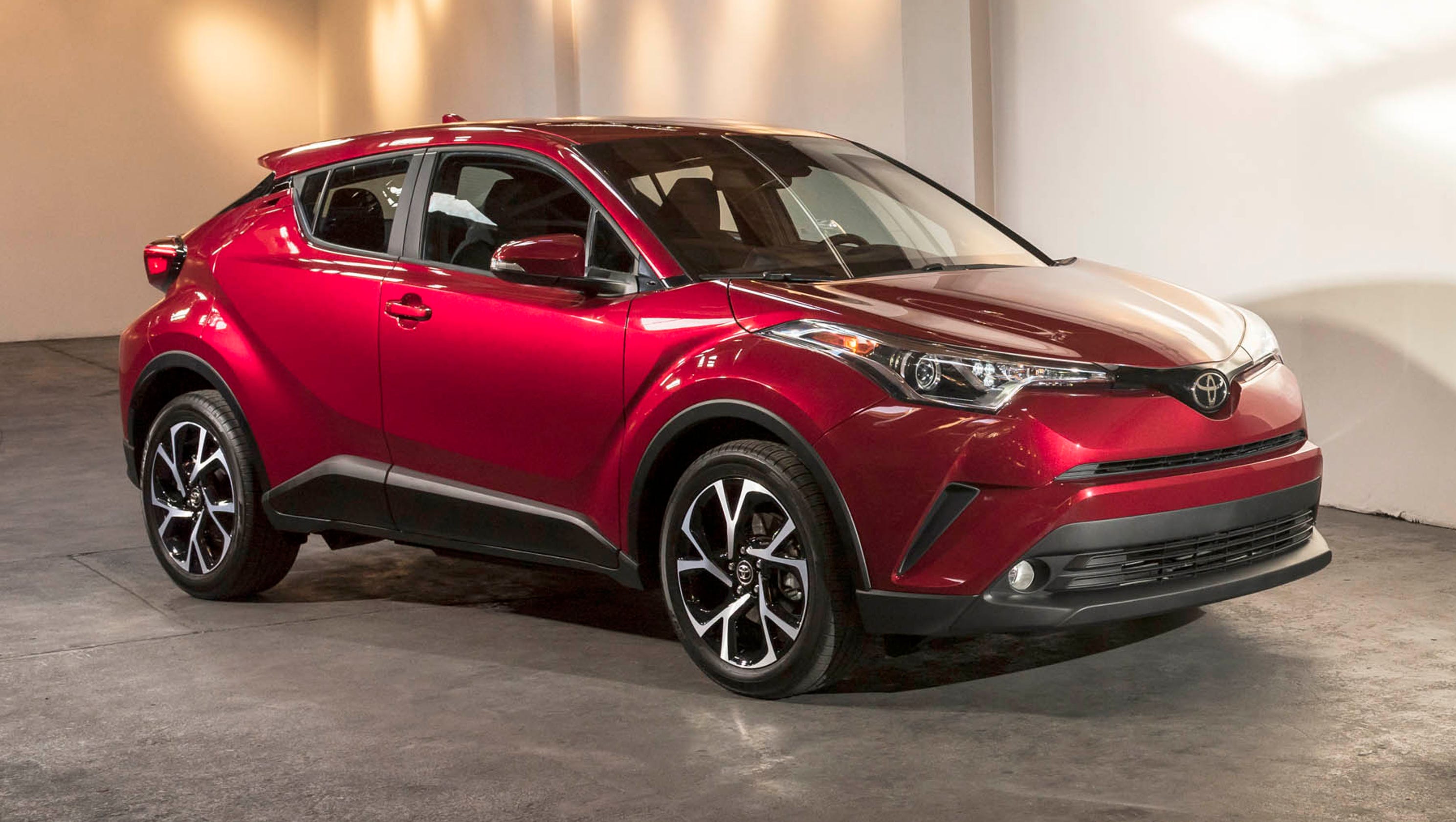 2018 Toyota CHR SUV at the Detroit auto show