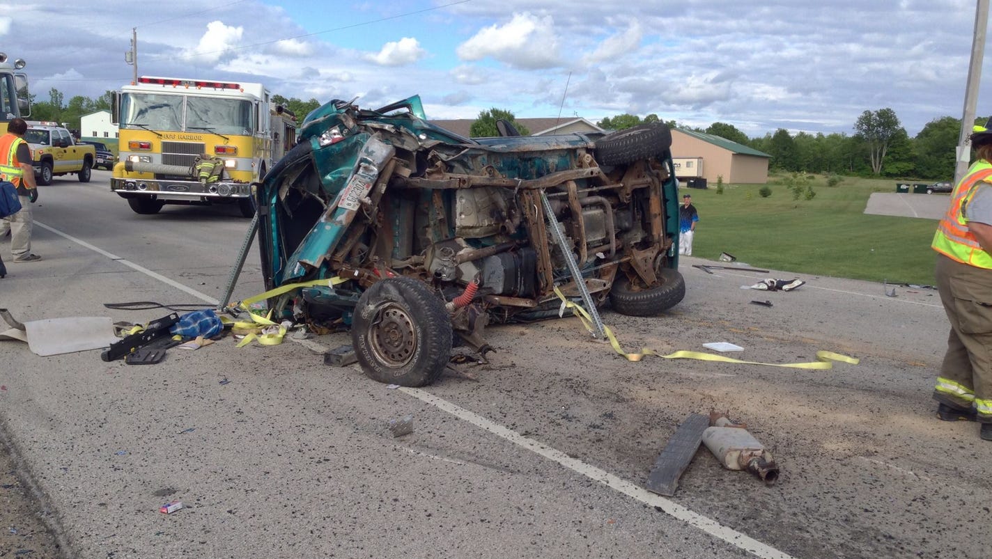 Four injured in multiple car accident near Egg Harbor