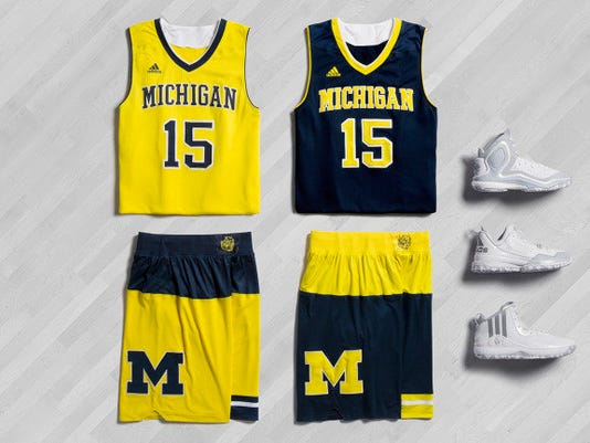 New Michigan Basketball Uniforms Coming For Postseason