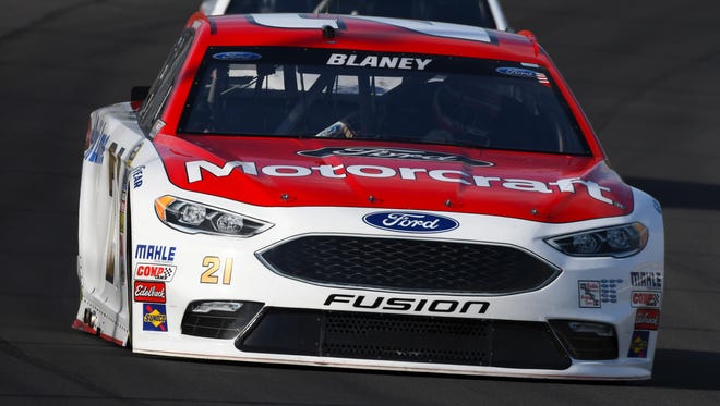 Ryan Blaney, currently ranked 17th in points, is in position to challenge for a Chase for the Sprint Cup berth.