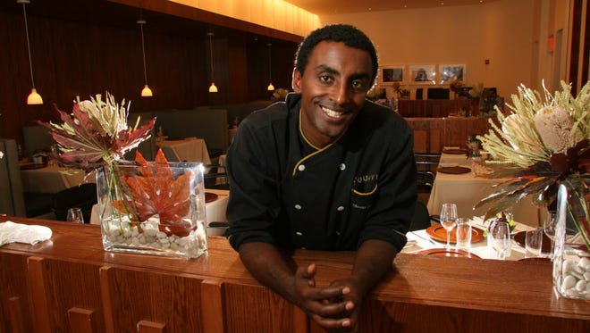 Celebrity chef Marcus Samuelsson says his new restaurant in the Hahne's building will have food from local sources and reflect Newark and its history.