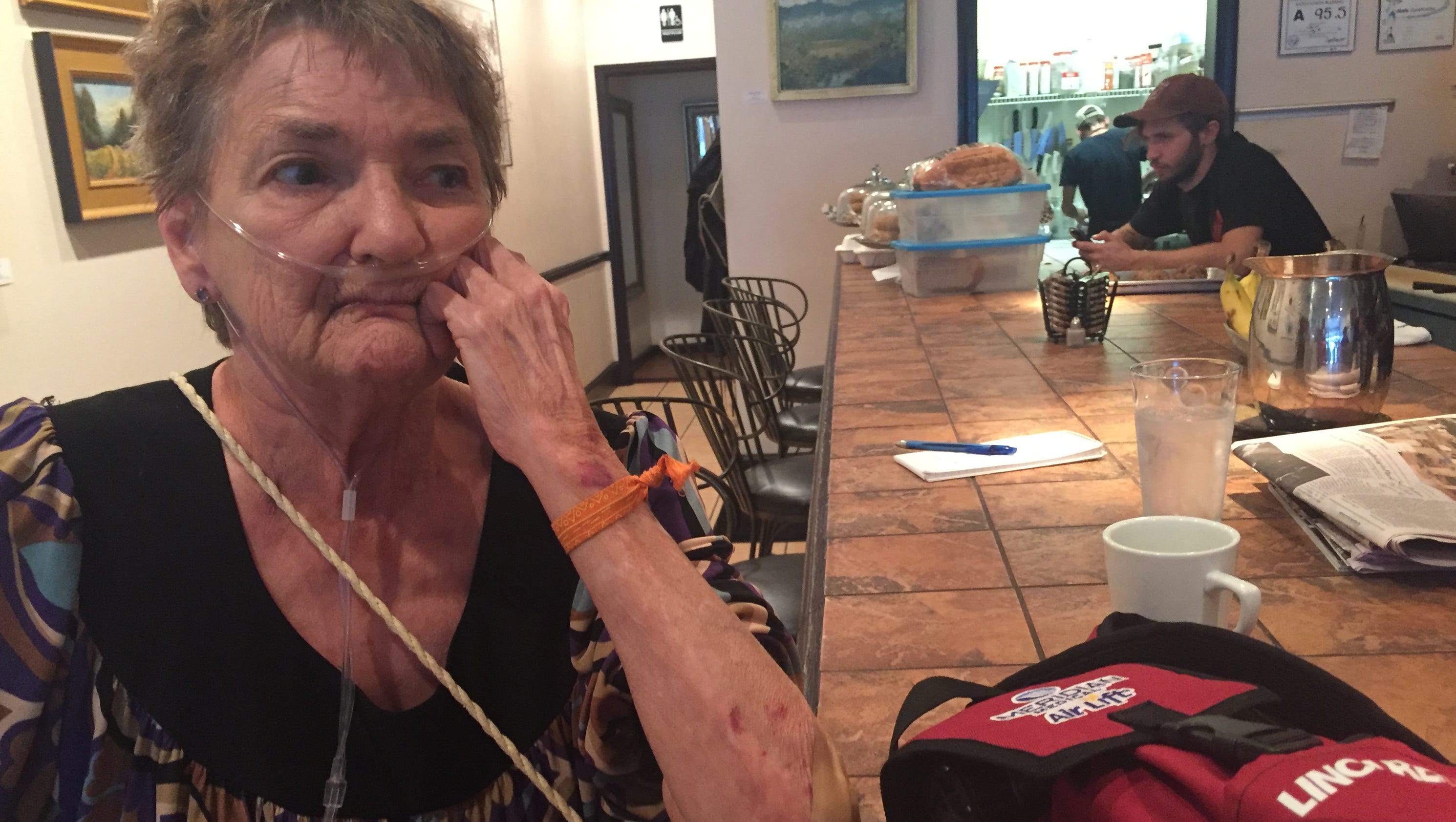 69yearold woman punched in the face by man leaving Donald Trump rally