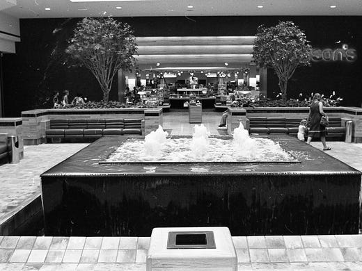 Lansing Mall stores, July 24, 1979.