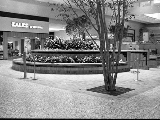 Lansing Mall stores, July 24, 1979.