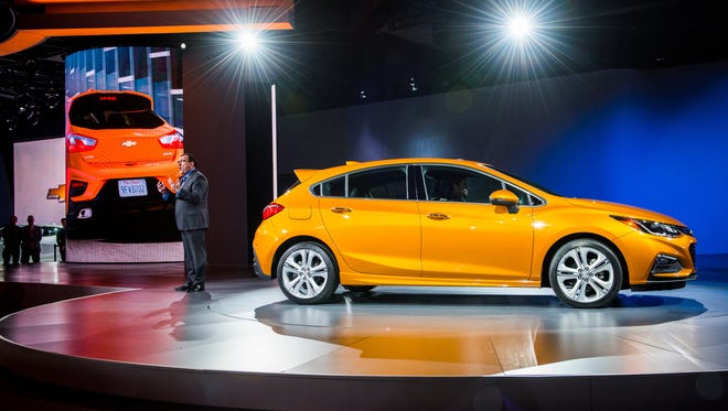 The 2017 Chevrolet Cruze hatchback will carry a base price of $22,190 when it goes on sale this fall.