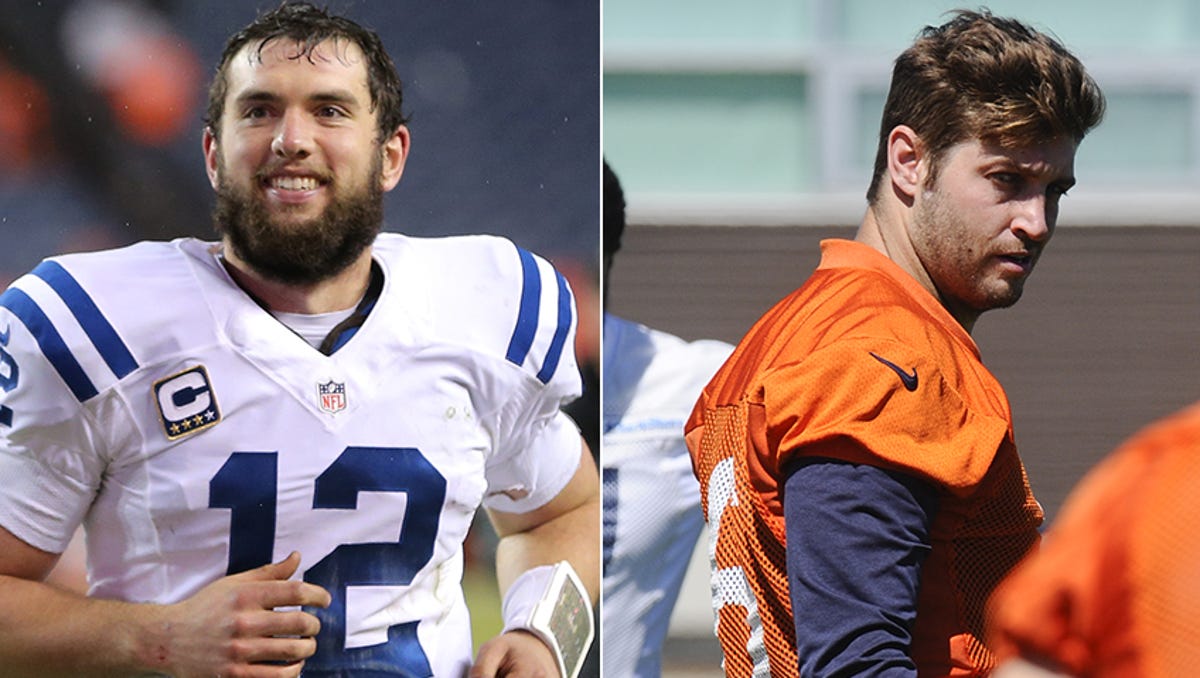 Andrew Luck And Jay Cutler Could These Two Qbs Be Any More Different