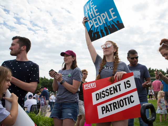 Families Belong Together Protesters Rally In Sioux Falls