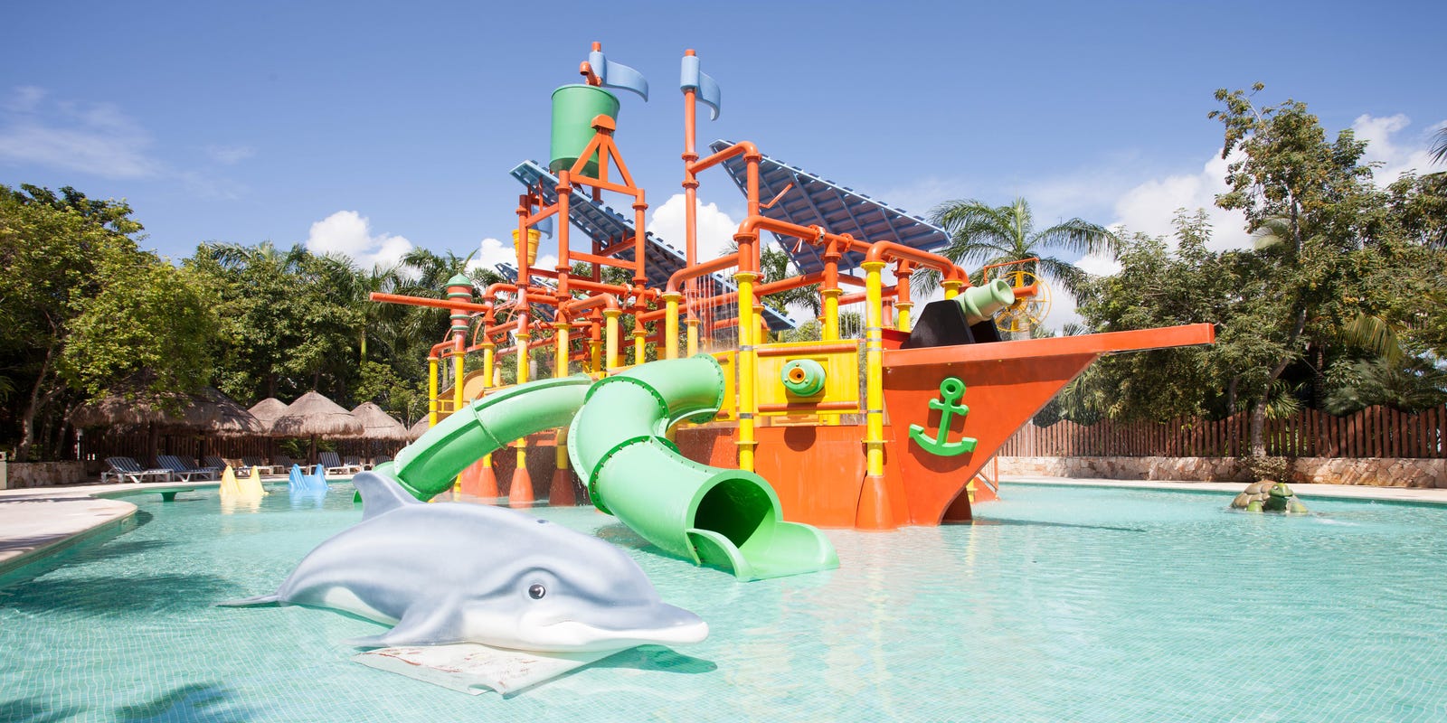 Caribbean resort water parks