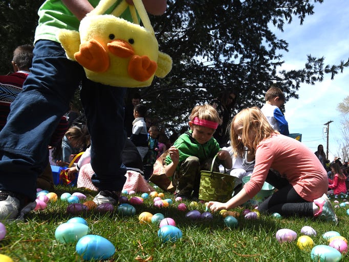 Hundreds of families take part in the Community Easter
