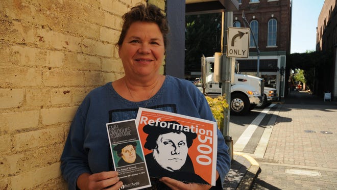 Deb Mantey invites the public to learn more about the 500th anniversary of the Protestant Reformation this weekend at Saint Mark Lutheran Church.