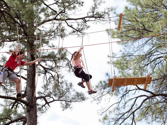 The Flagstaff Extreme Adventure Course is a series