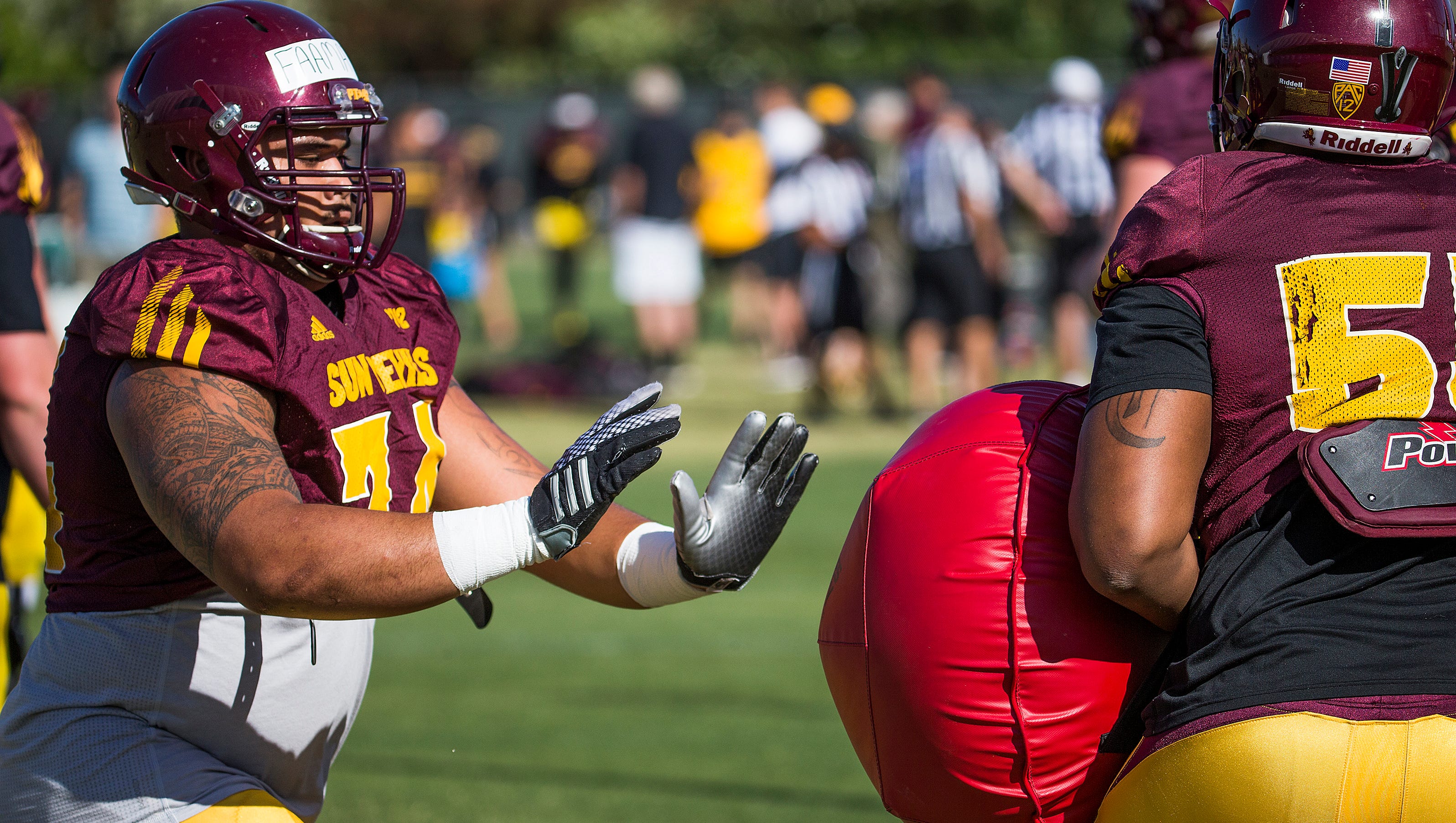 Asu Practice Report From Monday Offensive Line Development
