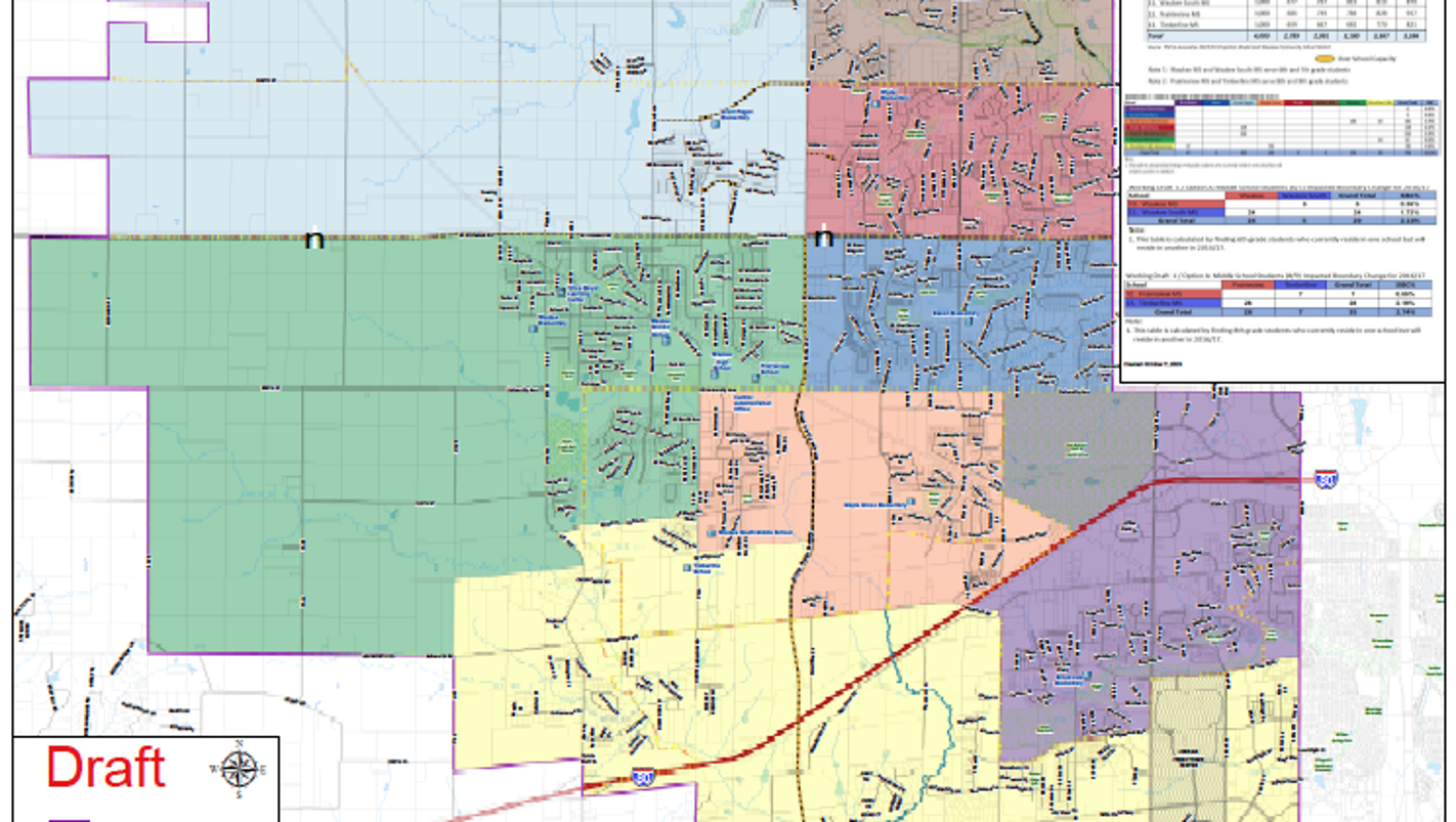 Waukee unveils school boundary proposal