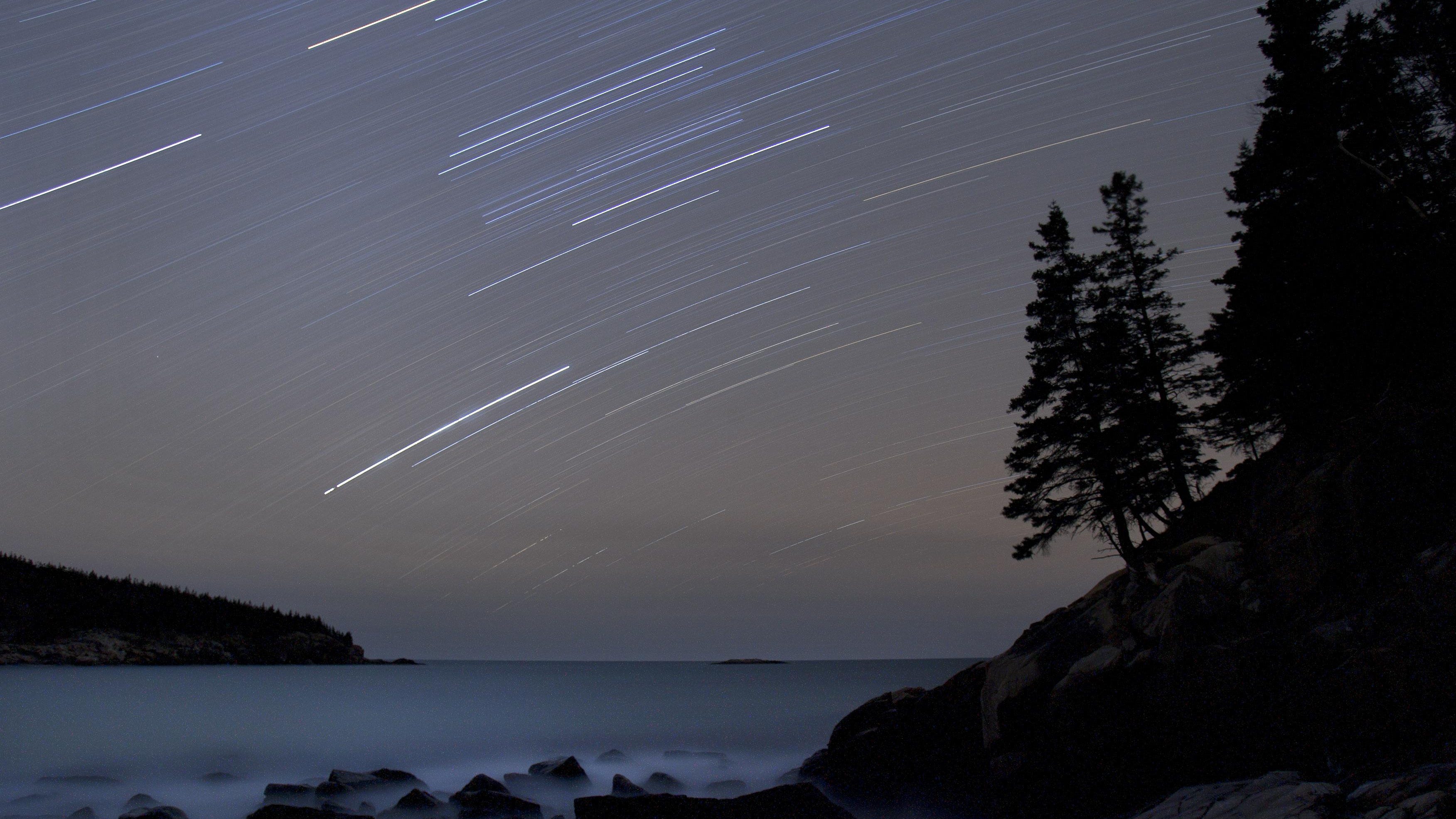 The star-filled night skies are celebrated during the annual Acadia Night Sky Festival in Maine.